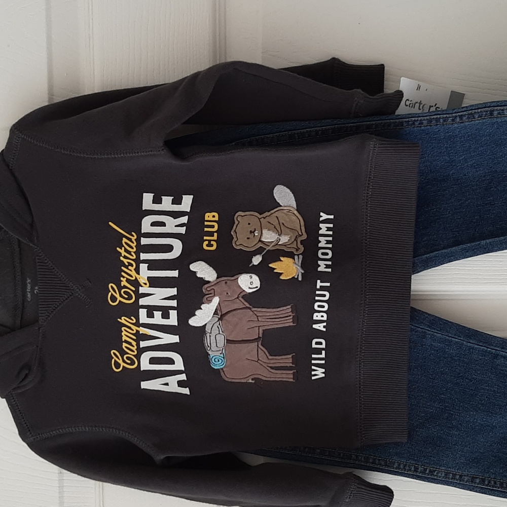 Carter's Camouflage and Adventure Hoodie Sets 2T NWT - Picture 4 of 7